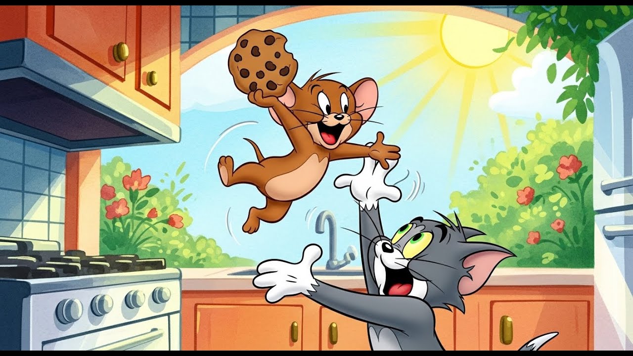 Funny Tom & Jerry Episode – Jerry’s Cookie Adventure!
