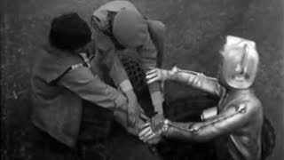 Cyberman Breaks Out of the Sewer | The Invasion | Doctor Who
