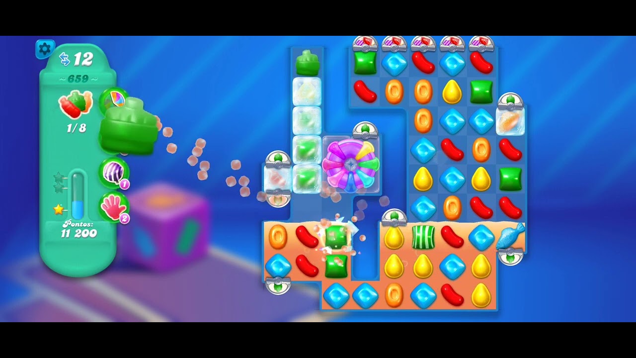 Candy Crush Soda Saga/ fase 659 YouTube