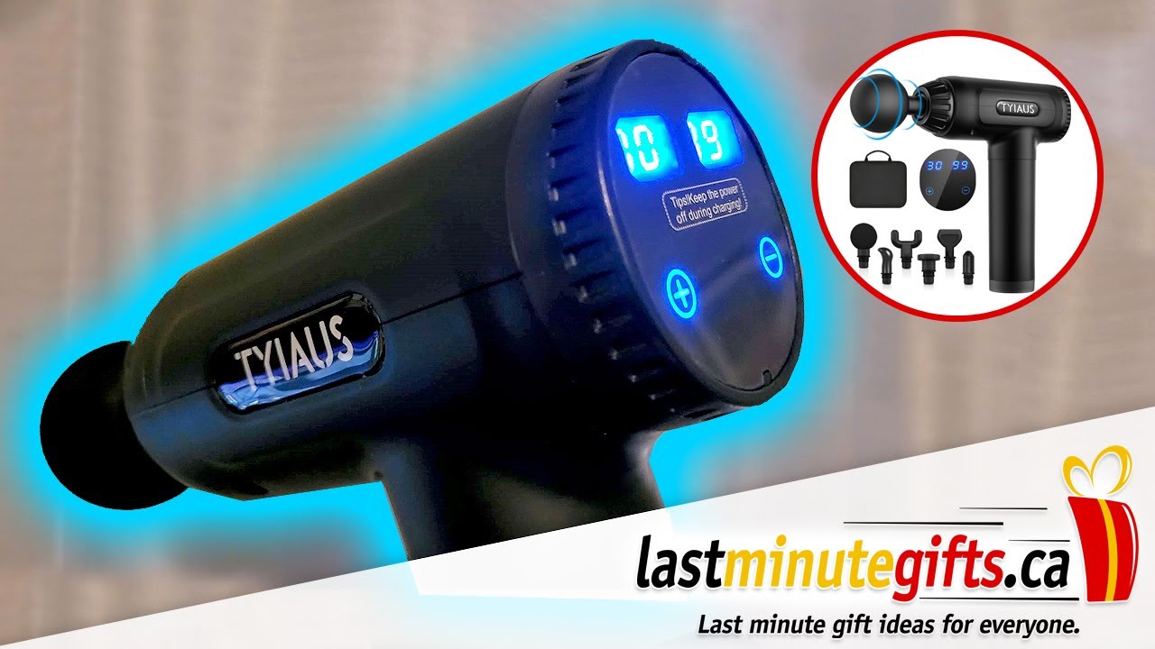 TYIAUS Muscle Massage Gun | Professional Deep Muscle Massager | 6 Interchangeable Massage Heads