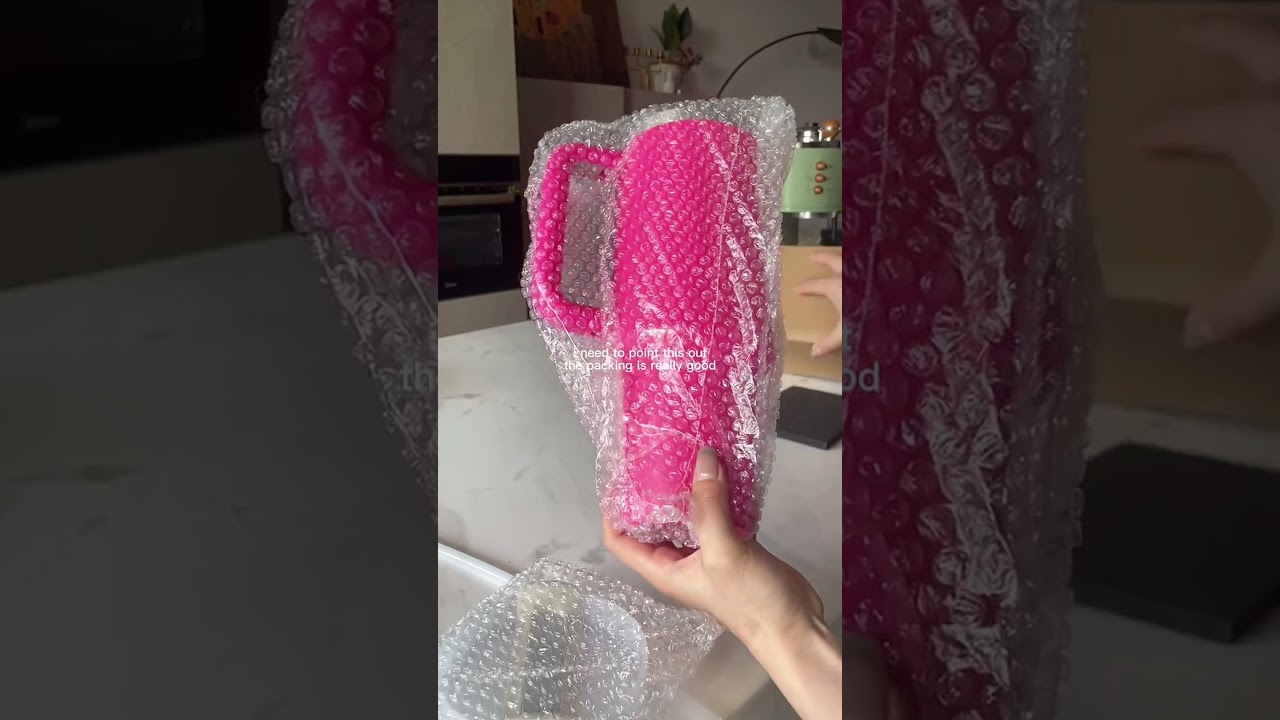 Hot pink stanley cup tumbler alert! 