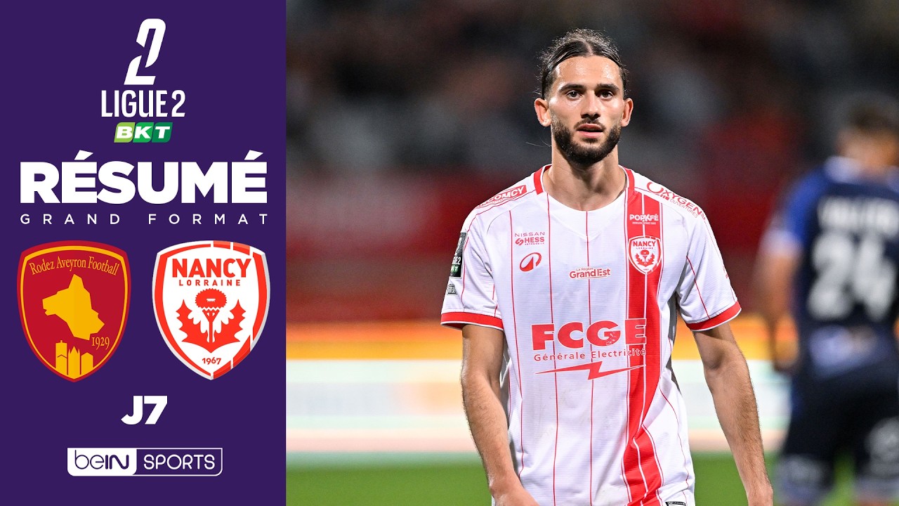 Résumé : HOUSNI, PLUIE de BUTS... Le match DINGUE entre RODEZ et NANCY !