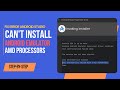 Fix error Can't install Android Emulator for AMD Processors - Step-by-Step