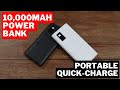 Ultimate everyday carry power bank  10000 mah quick charge