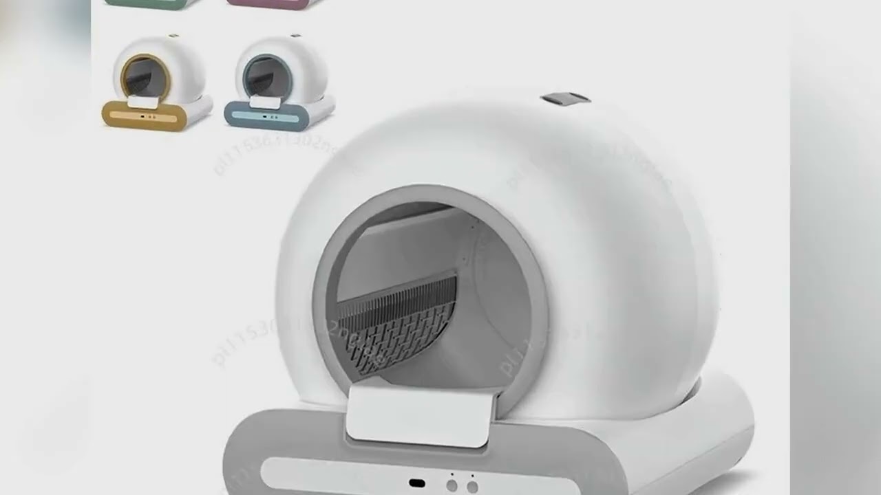 A must-have product! APP-controlled Smart Litter Box Automatic Cleaning Litter Box Multi-function