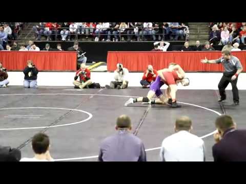 FINAL Match 3 of Chip Erickson winning the Wisconsin 2010 high school state wrestling championship. Division 2, 145 lb. weight class. Cumberland High School. Photo montage on the end.