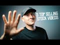 My 5 top selling VIDEOS on Shutterstock, Adobe and iStock and Lessons Learned