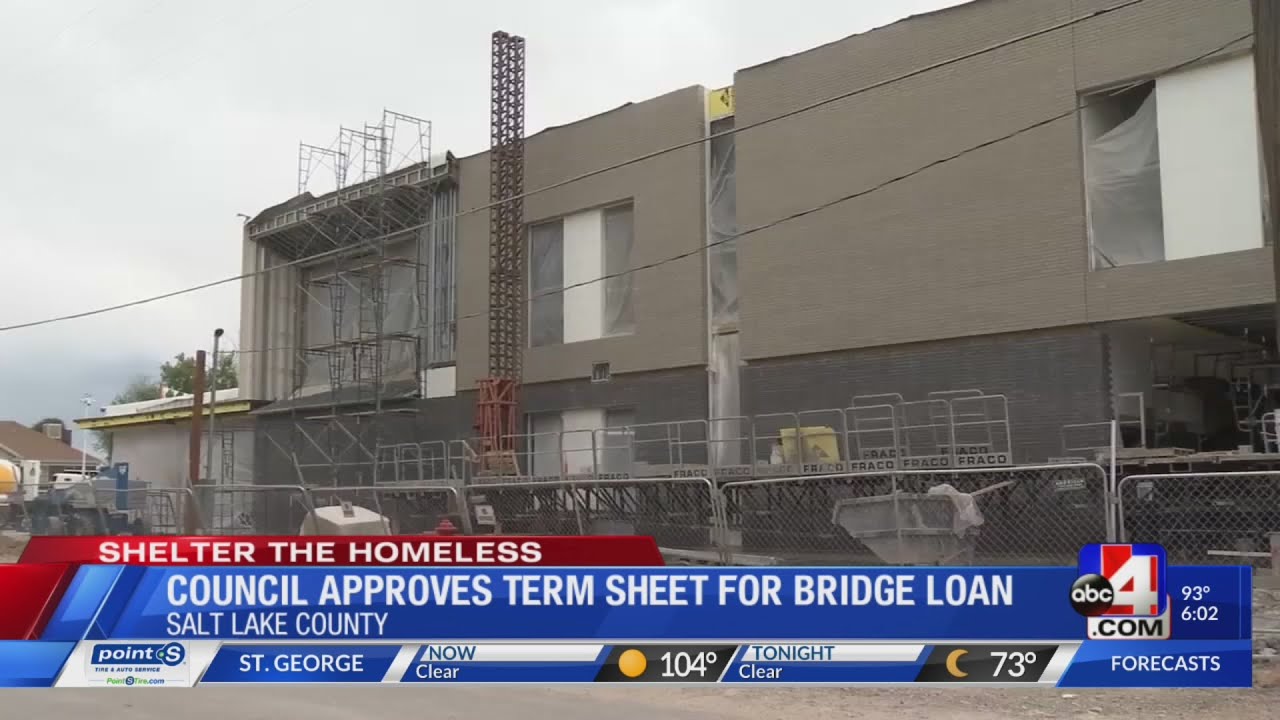 Salt Lake Co. Council Approves Shelter The Homeless Bailout - YouTube