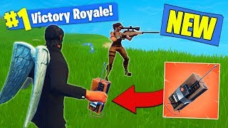 *NEW* C4 Remote Explosive GAMEPLAY In Fortnite Battle Royale!