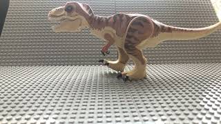 Stop Motion Test 2 - Dinosaur walk #jurassicworld