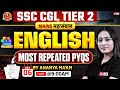 SSC CGL Tier 2 English Previous Year Question Paper | SSC CGL Mains English Practice Set| Ananya Mam