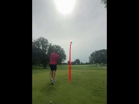 Firefighter Darrick with a nice drive #golf #shorts