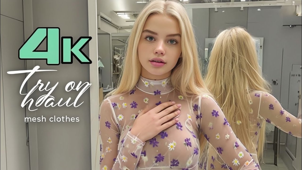 4k/fashion try-ons, haul transparent micro bikini. see-through trends ...