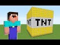 НУБ ПРОТИВ ТНТ ИЗ ЛАКИ БЛОКОВ В МАЙНКРАФТ ! НУБИК ПРОТИВ ТРОЛЛИНГ ЛОВУШКА MINECRAFT