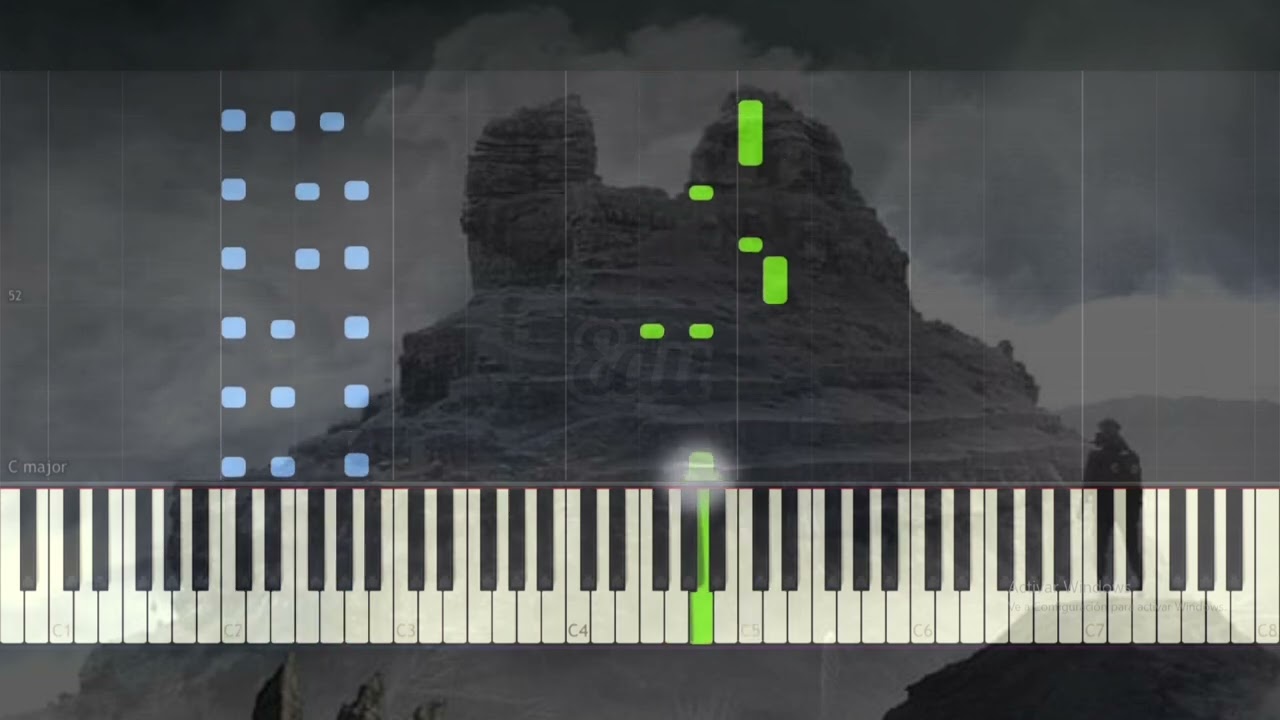 ♥️🎹😊 El Lobo y Sociedad Privada _ Te He Visto Llorar _ Tutorial en Teclado 😉🎹♥️