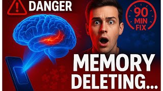 Blue Light & Memory Loss – The 90 Minute Fix Nobody Talks About. #HealthySleepHabits#MemoryFix