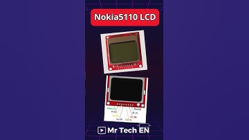 Nokia 5110 LCD  #arduino #esp32 #esp8266 #sensor #electronics