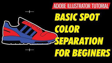 ADOBE ILLUSTRATOR TUTORIAL FOR SCREEN PRINTING. BASIC SPOT COLOR SEPARATION FOR BEGINNERS.