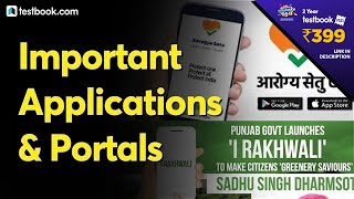 Government Apps and Portals 2020-21 | General Awareness for upcoming SSC | Railway & IB ACIO Exams screenshot 2