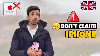How to claim Iphone in UK England I phone claim !مجھے اپنا آئی فون مل گیا۔ #uk #englandvlog #london