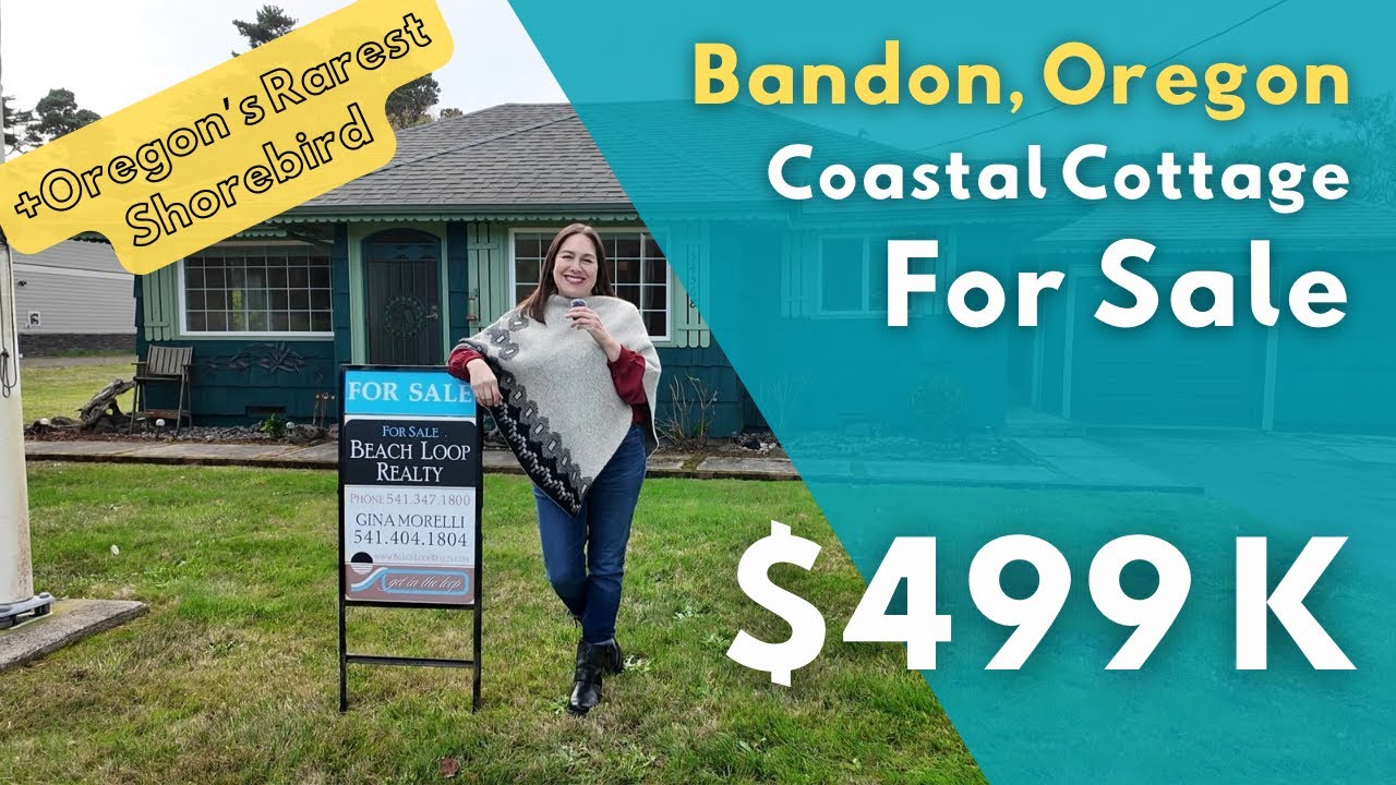 Living Beside Oregon’s Rarest Shorebird | 1949 Bandon Cottage Two Blocks from the Beach