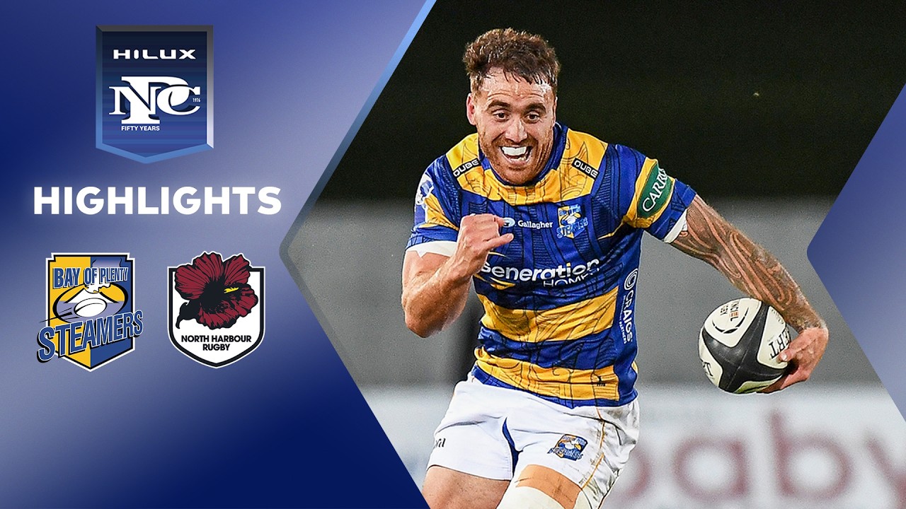 HIGHLIGHTS | Bay Of Plenty vs North Harbour | Hilux NPC | Round 10 | Sky Sport NZ