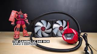 ASUS TUF GAMING LC 240 RGB ZAKU II Edition AIO Liquid CPU Cooler