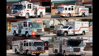 Mesa Fire Medical Department Station 209 Responding