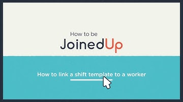How to link a worker to a shift template