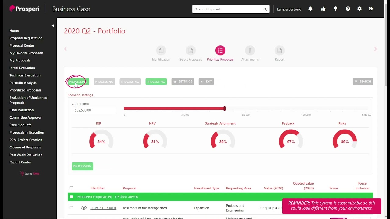 Portfolio Analysis In Teams Ideas Business Case Portfolio Analysis