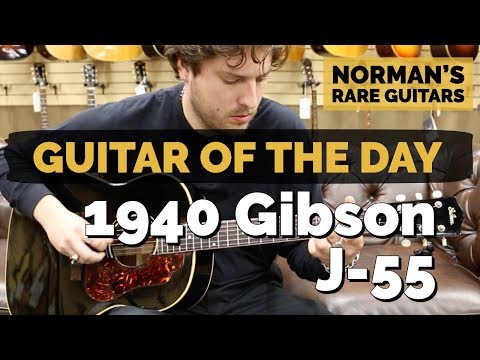 guitar-of-the-day:-1940-gibson-j-55-|-norman's-rare-guitars