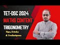 Tet-Dsc Classes Maths Content #trigonometry #tstet