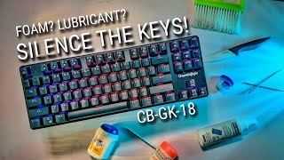Cosmicbyte Keyboard Mods | Trying to silence the keys ⌨🔇 (CB-GK-18) screenshot 5