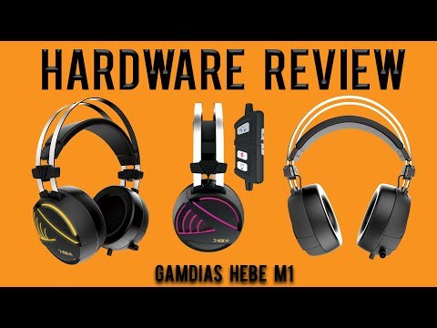 Hardware Review: GAMDIAS HEBE M1 RGB 7.1 Virtual Surround Sound Gaming Headset