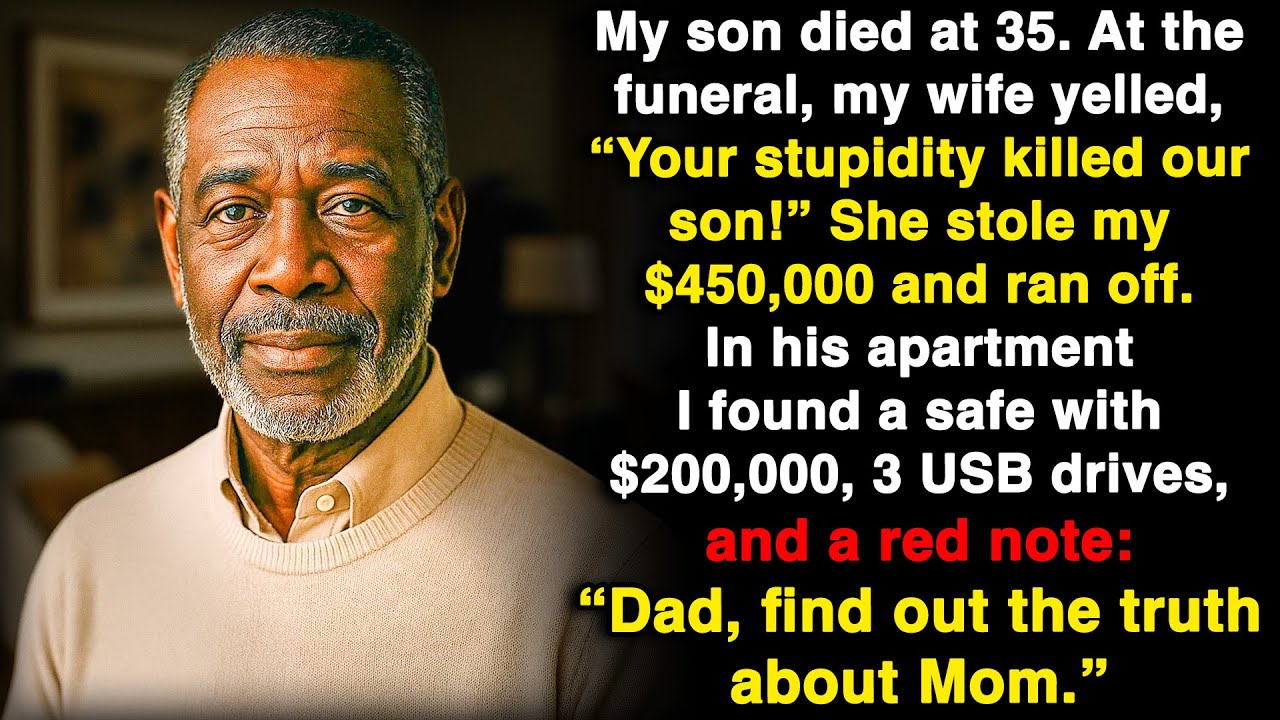 “Our son died because of you!” my wife screamed, stole $450,000, and ran away — until I found her...