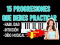 15 Progresiones Comprobadas - Plantillas Para Practicar y Componer