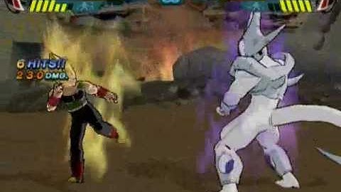 DBZ Budokai 3 SSJ Bardock vs Frieza