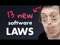 13 strange laws for building modern software