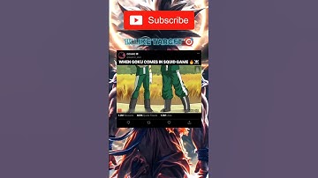 When Goku Comes In Squid Game 💀🔥 #shorts #anime #animeedit #goku #vegeta #squidgame
