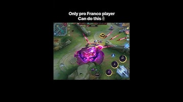 Thumbnail of Only pro Franco player can do This🗿 #shorts #mlbbm5 #franco #mlbb #mobilelegends #xotictre #fypシ