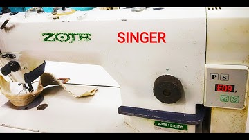 ZOJE ZJ9513 E09 ERROR 9 E-9 COMPLETE REPAIR | SINGER /ZOJE ZJ9513 A6000 E09 ERROR 9 REMOVE