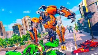 Flying Elephant Robot Crime Battle Android Gameplay screenshot 2