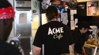 Vancouver's Acme Café, grounded in community.