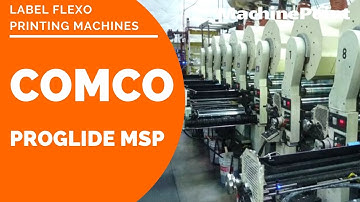 COMCO PROGLIDE MSP Label flexo printing machines | COMCO Machines