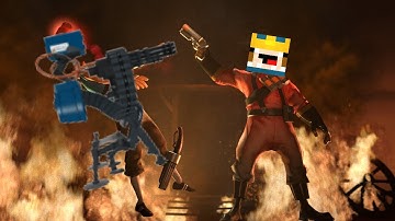 Destroying an entire sentry nest as pyro 😈