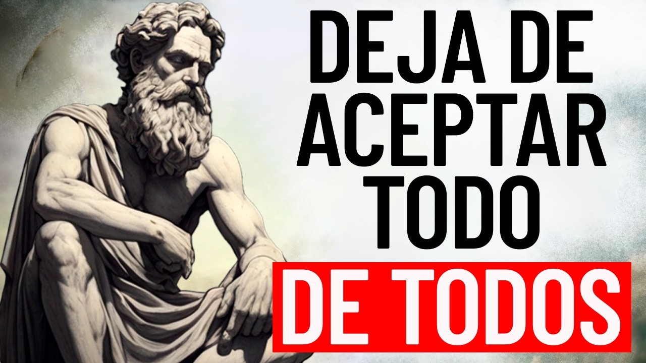 ¿Estás Siendo Bueno... o Solo te Están Usando? Descubre las 10 Señales | Estoicismo