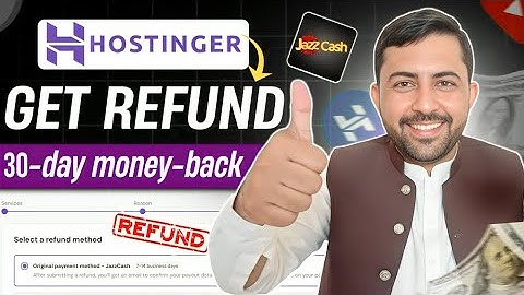 How to Refund Hostinger Hosting 2026 || 30 days money back guarantee Hostinger