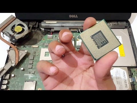 Video: Hur Man Byter Ut En Processor I En Bärbar Dator