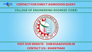 College of Engineering Roorkee | COER Roorkee | Direct Admission | Courses | Tuition Fees #COER