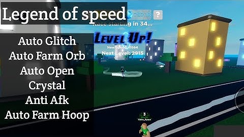 [Legend Of Speed] Script Auto Farm And More